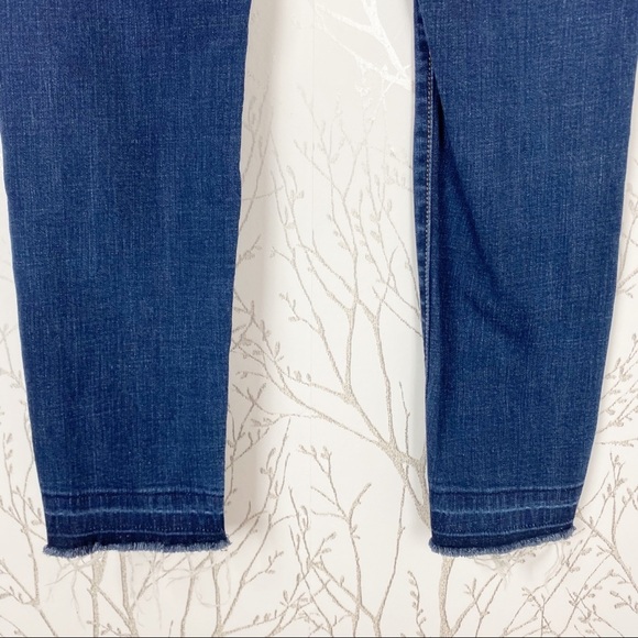 HARPER Distressed Released Hem Stretch Skinny Jean Destroyed - Picture 7 of 14